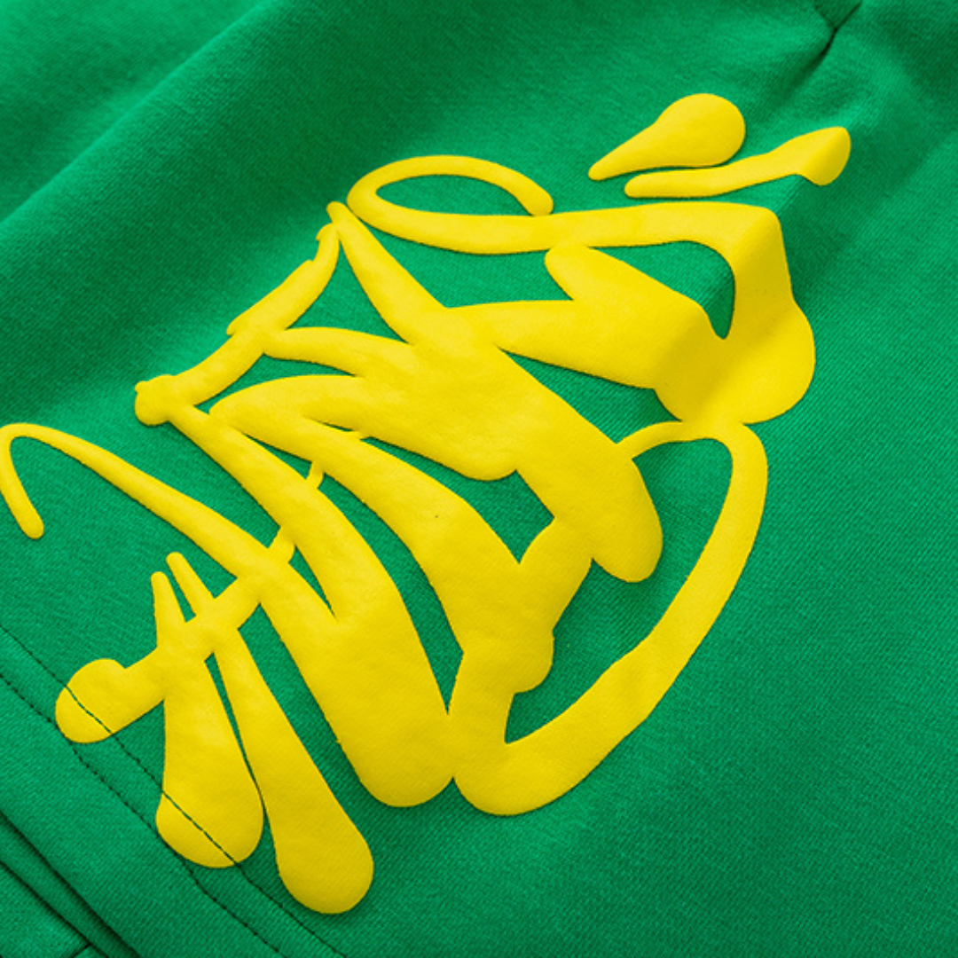 Syna Green Shorts Set