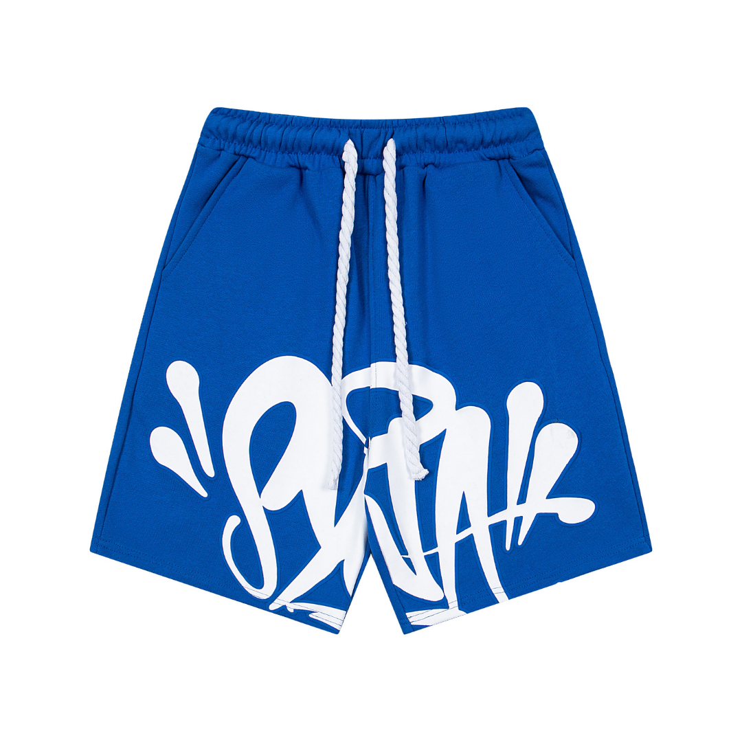 Syna Dark Blue Shorts Set