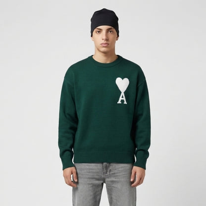 A - HEART SWEATER