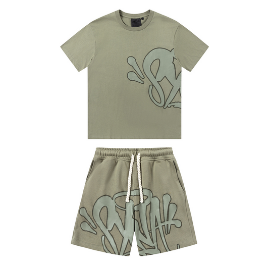 Syna Khaki Shorts Set