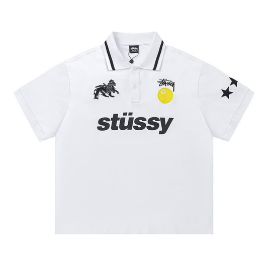 Stussy T-shirt Retro White