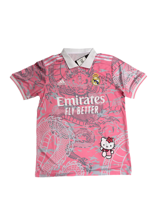 HELLO KITTY x REAL MADRID JERSEY - PINK (JUNIOR SIZE)